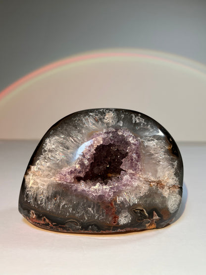 amethyst agate geode B