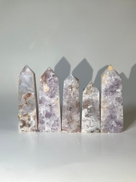 Pink Amethyst Towers