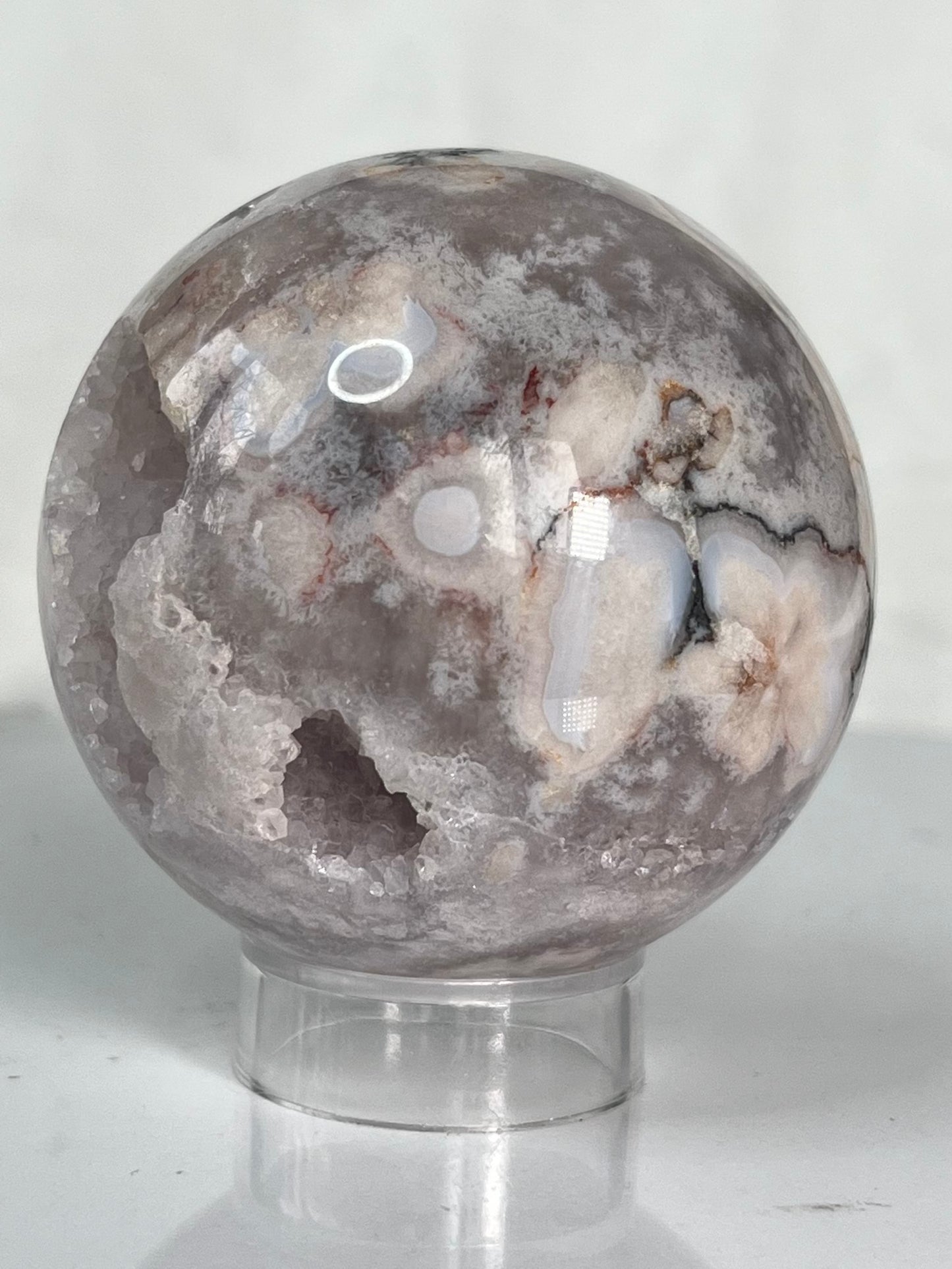 Pink Amethyst Sphere