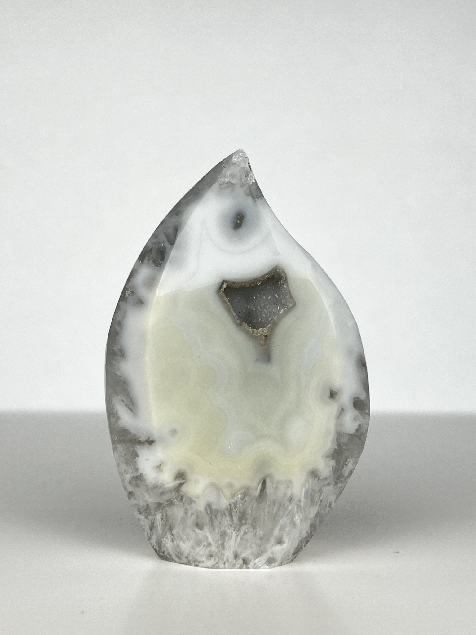 Dendritic agate flame shops