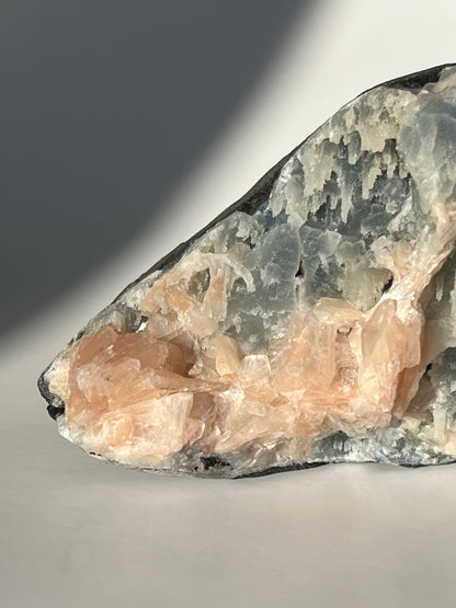 Apophyllite with Stilbite