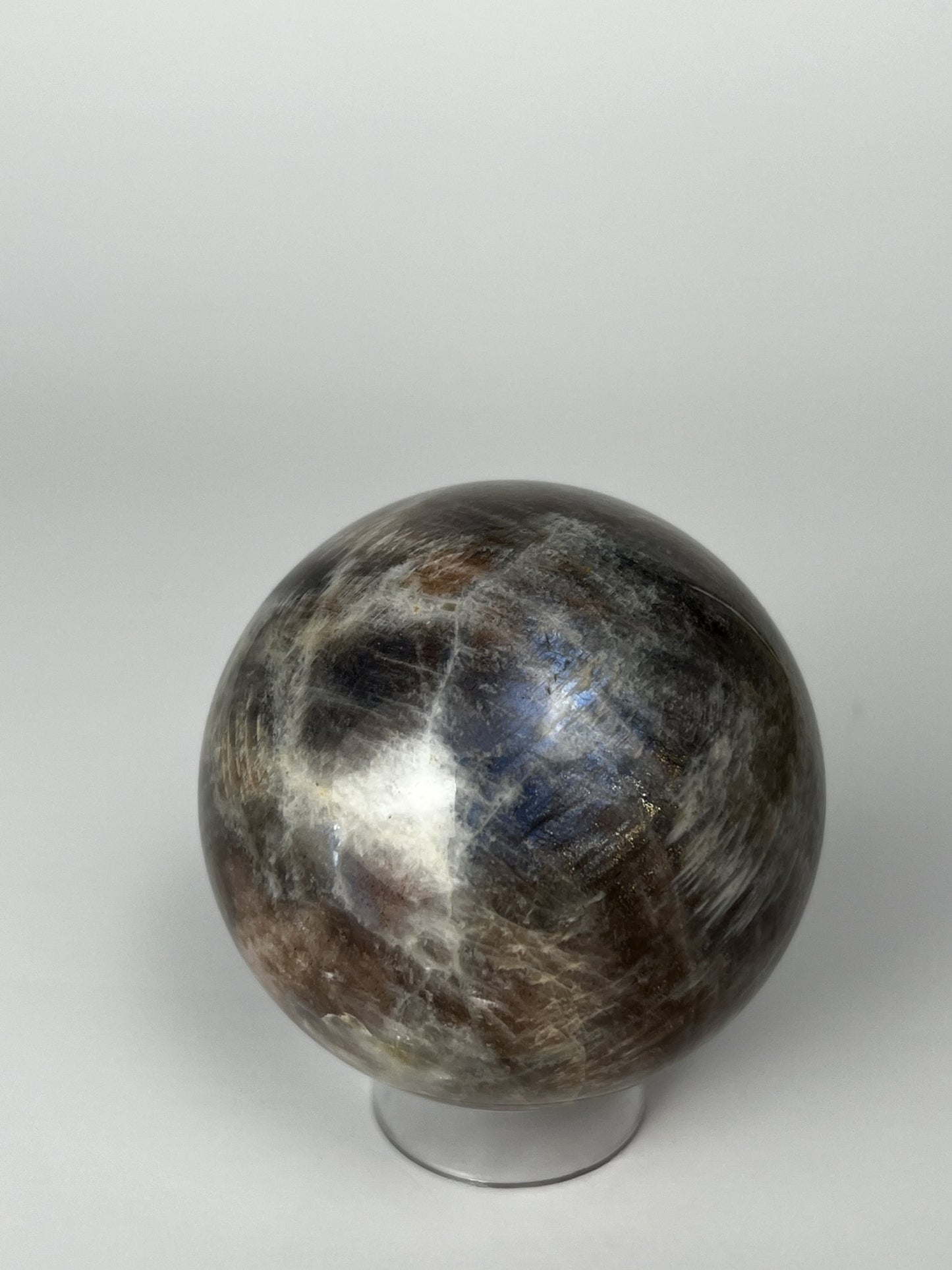 Black Moonstone Spheres