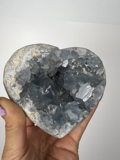 Celestite Heart