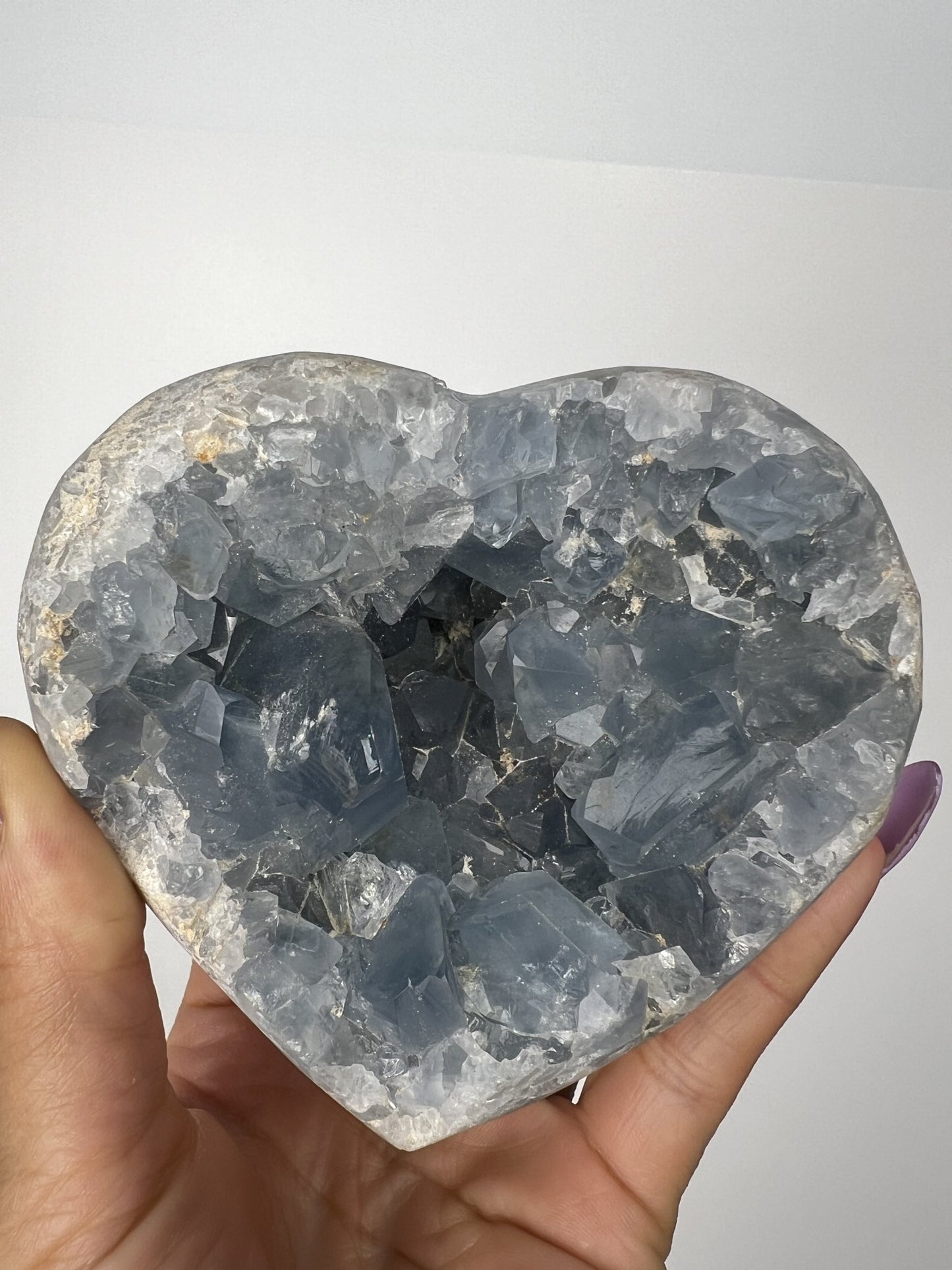 Celestite Heart