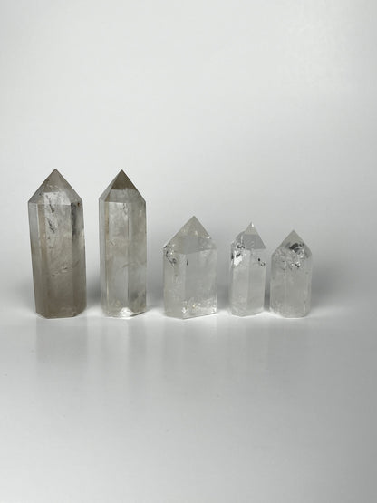 Clear Quartz Towers