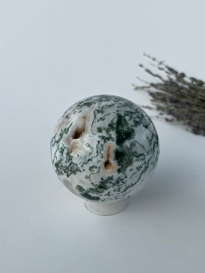 Moss Agate Sphere