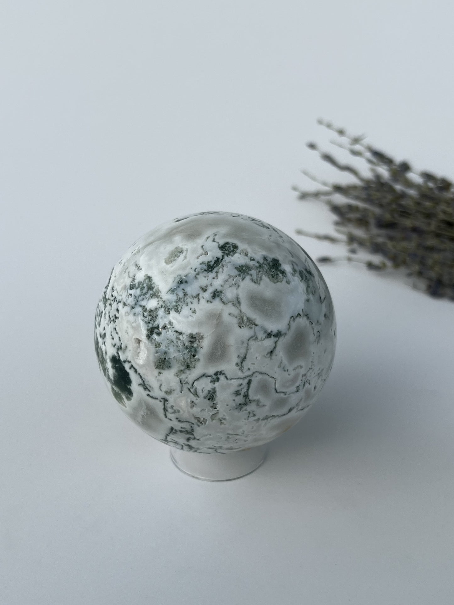 Moss Agate Sphere