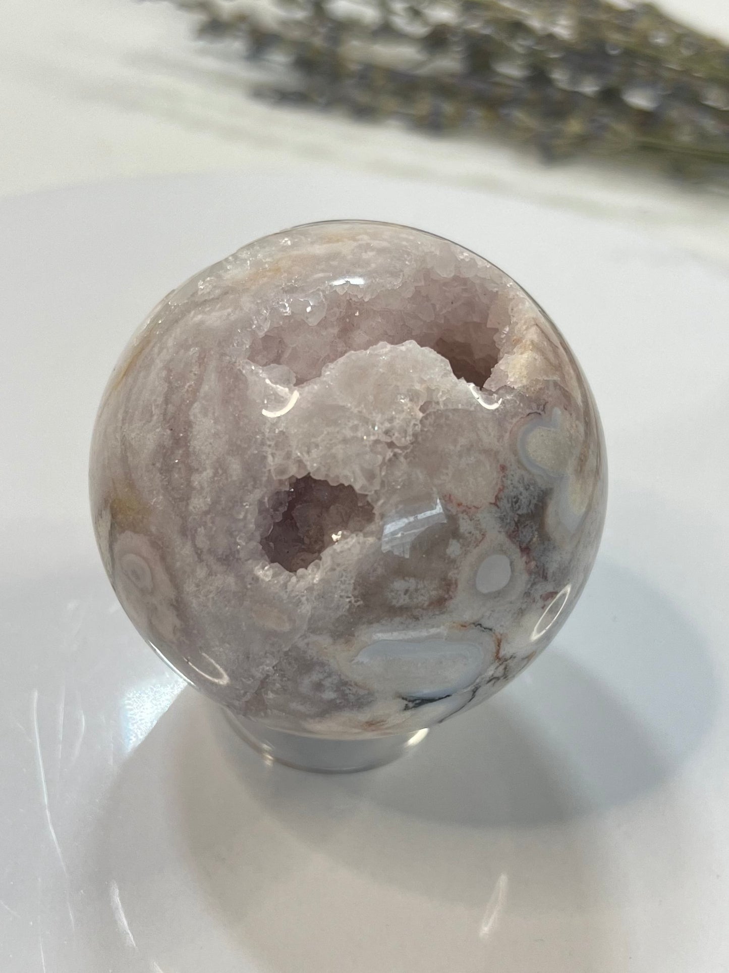 Pink Amethyst Sphere