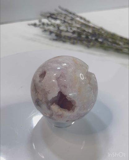 Pink Amethyst Sphere