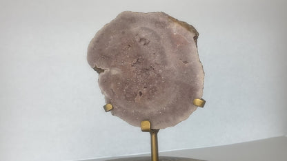 Pink Amethyst on Stand