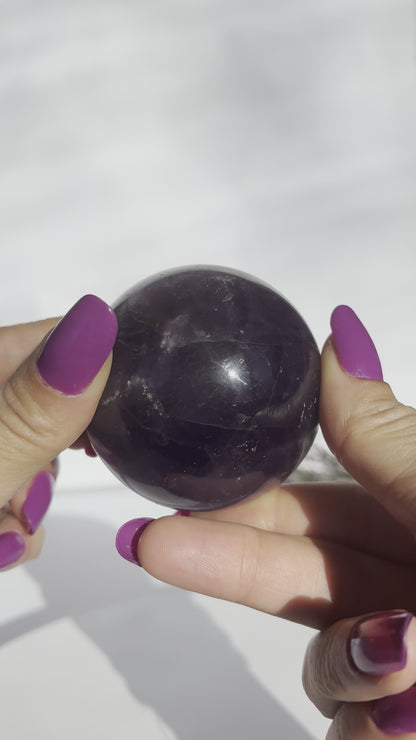 Purple Fluorite Sphere