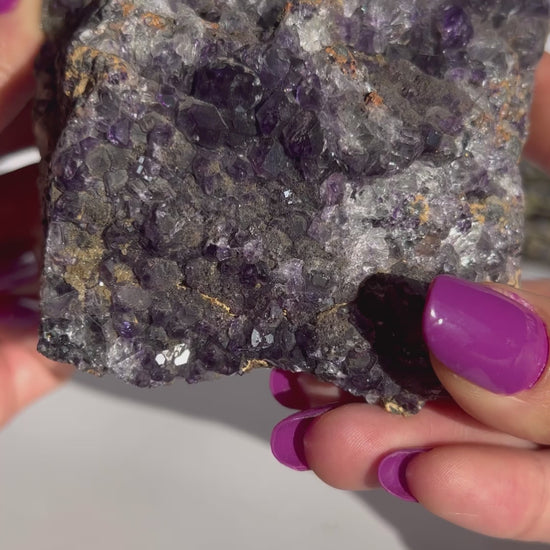 Raw Purple Fluorite