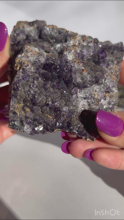 Raw Purple Fluorite