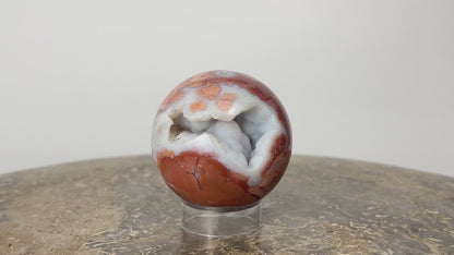 Pink Agate Sphere