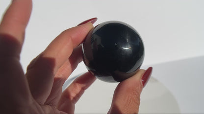 Black Obsidian Spheres