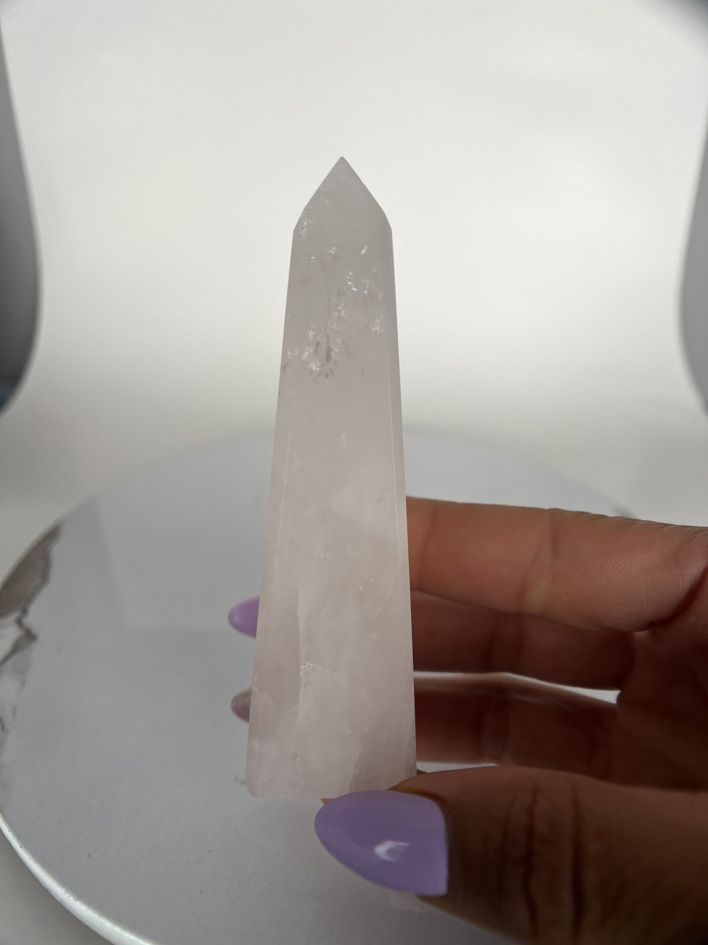 Rose Quartz Obelisks